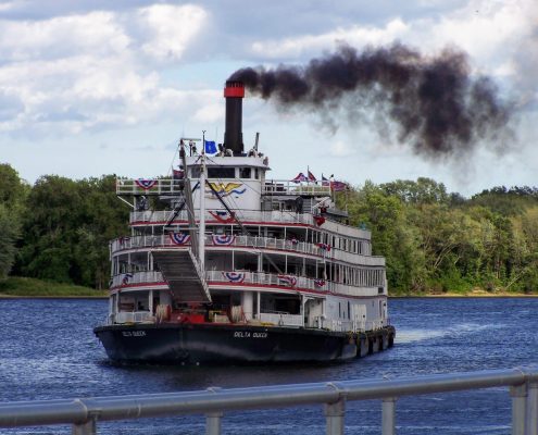 Delta Queen Overnight Steamboat Smokestack